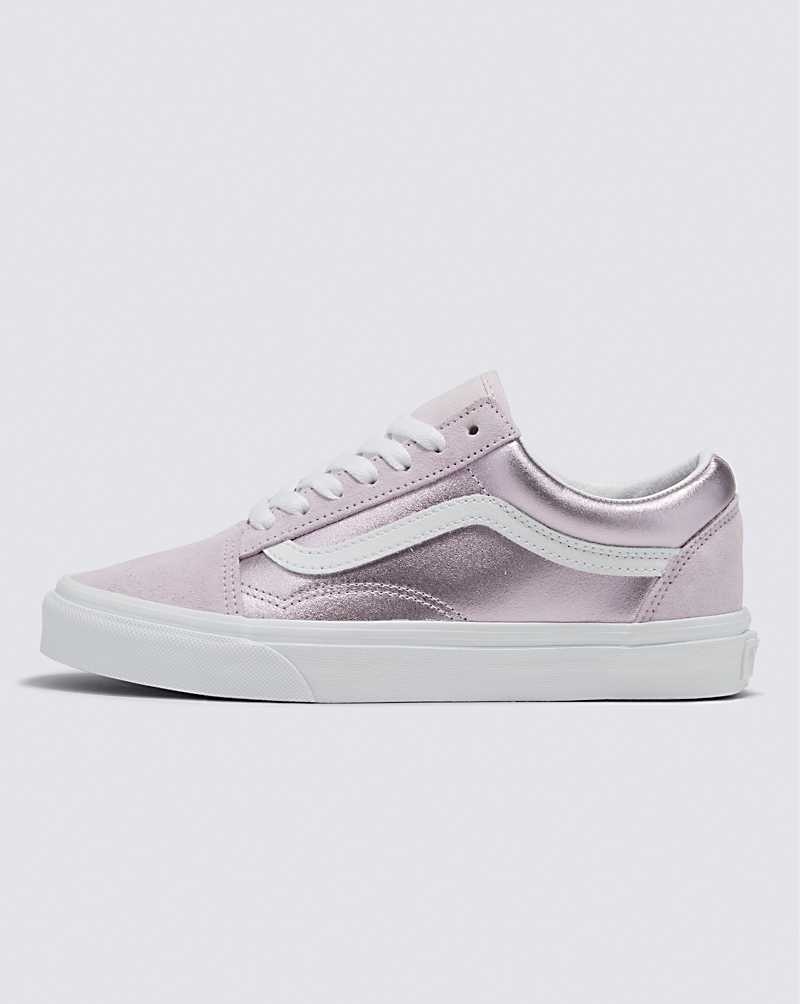 Women\'s Vans Old Skool Shoes Lavender | USA JUL-547908