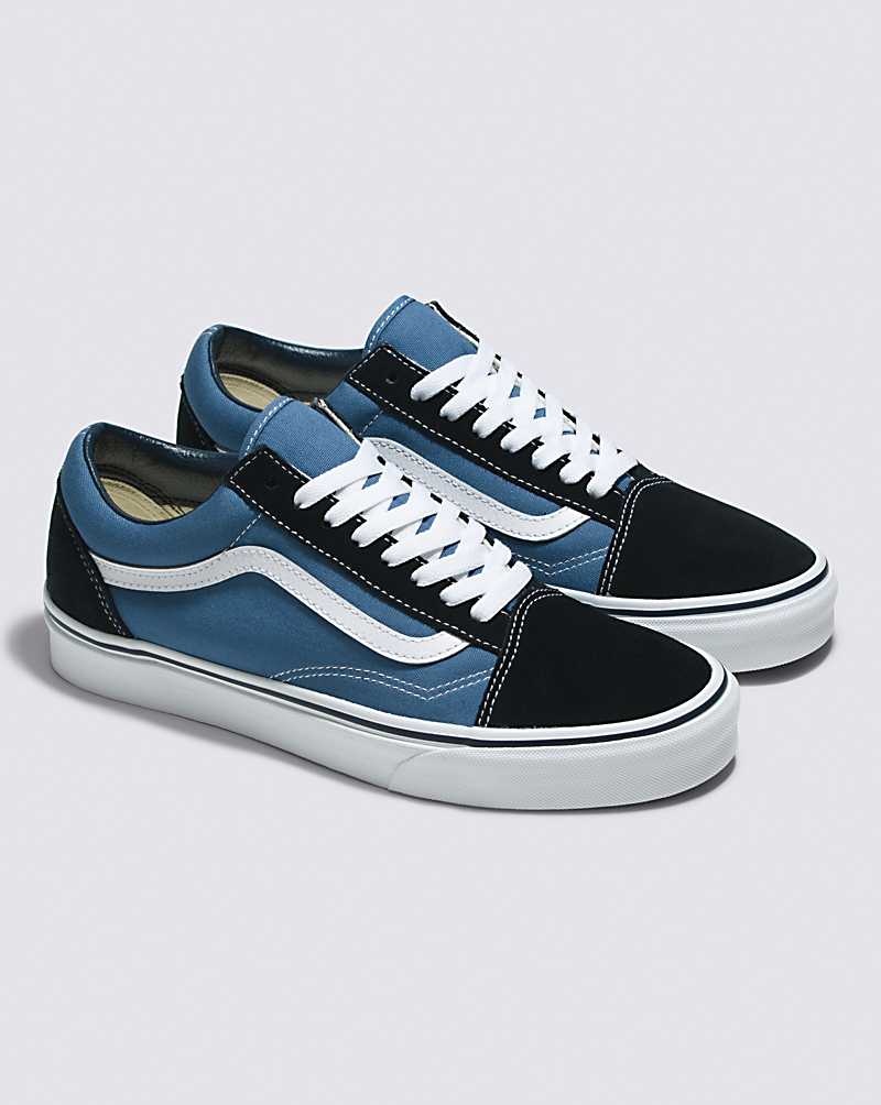 Women's Vans Old Skool Shoes Navy | USA NHA-735842