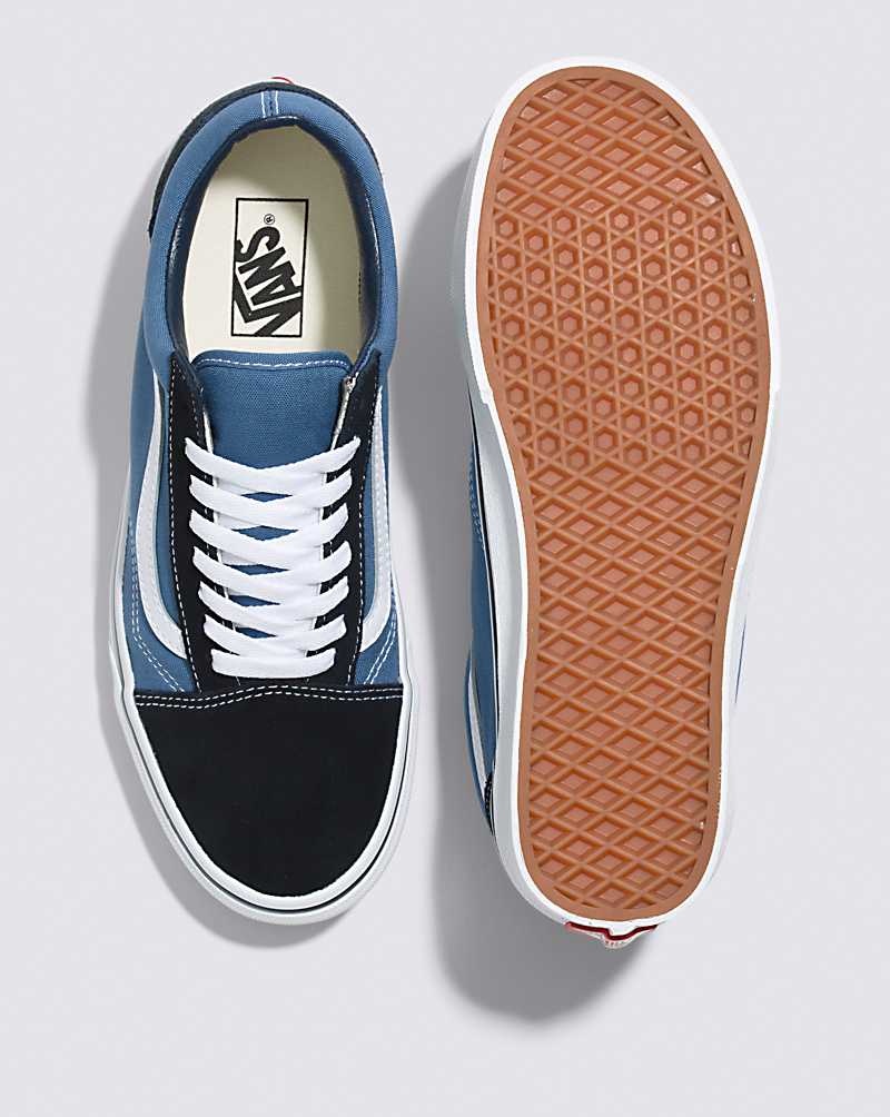 Women's Vans Old Skool Shoes Navy | USA NHA-735842