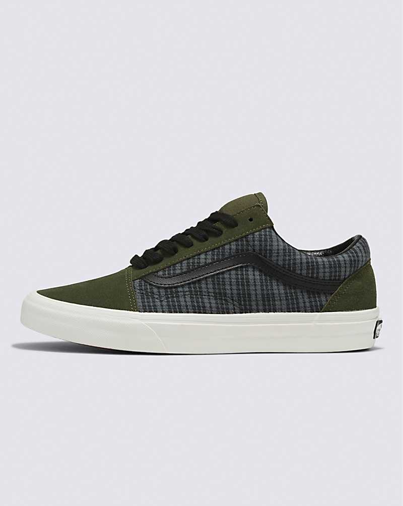 Women\'s Vans Old Skool Shoes Olive | USA SGP-493068