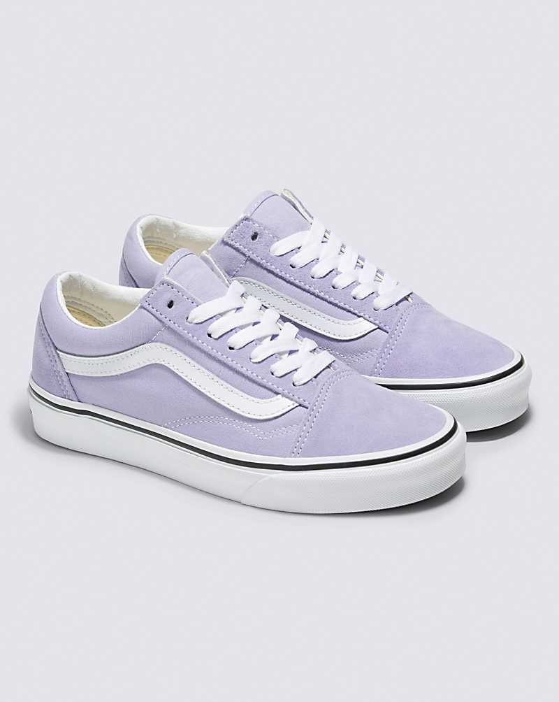 Women's Vans Old Skool Shoes Purple | USA COZ-498257