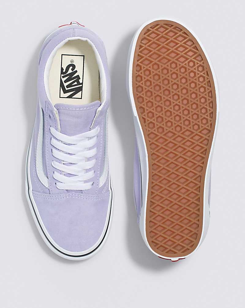 Women's Vans Old Skool Shoes Purple | USA COZ-498257