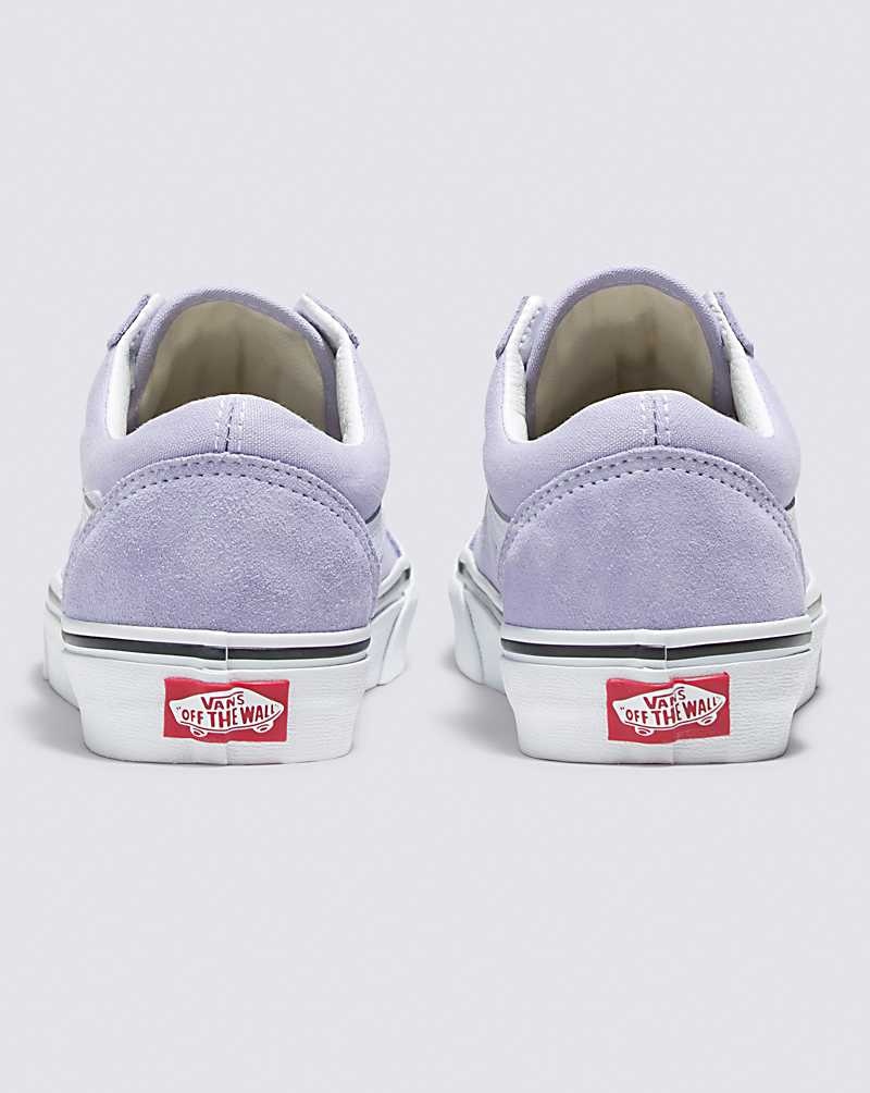 Women's Vans Old Skool Shoes Purple | USA COZ-498257