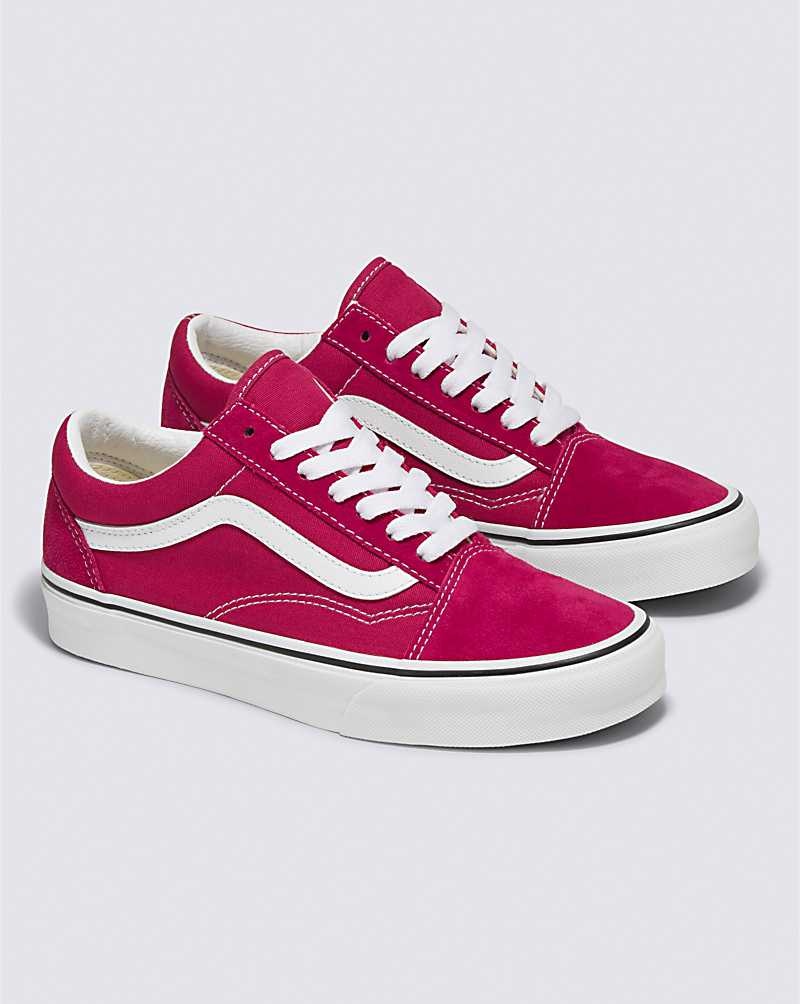 Women's Vans Old Skool Shoes Red | USA PFK-901458