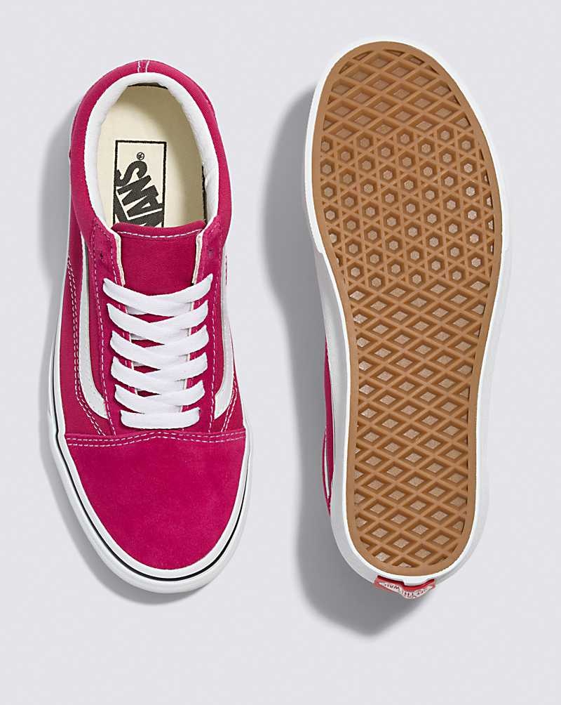 Women's Vans Old Skool Shoes Red | USA PFK-901458