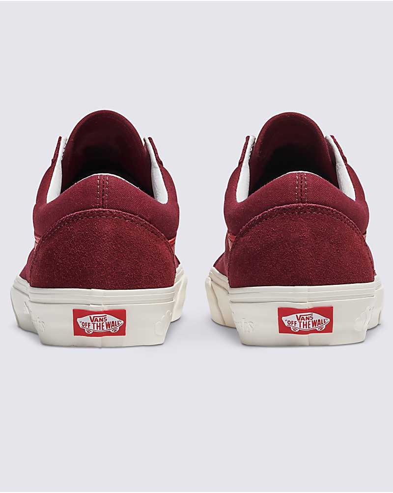 Women's Vans Old Skool Shoes Red | USA YTM-902683