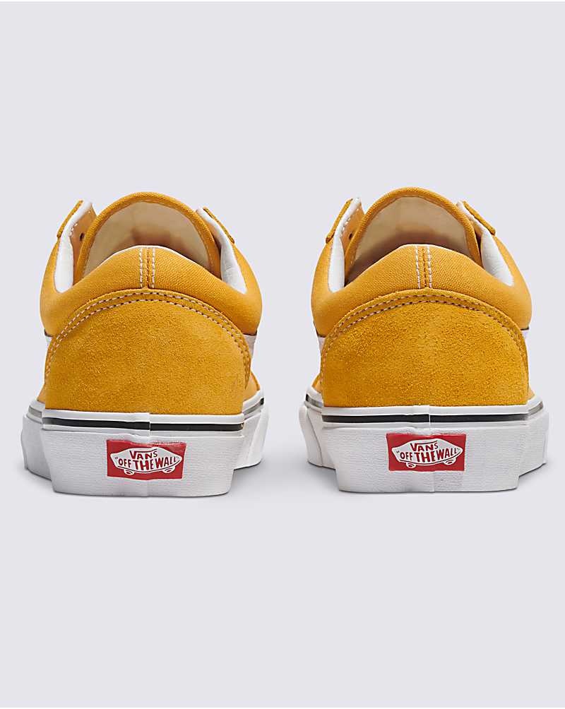 Women's Vans Old Skool Shoes Yellow | USA BDI-067138