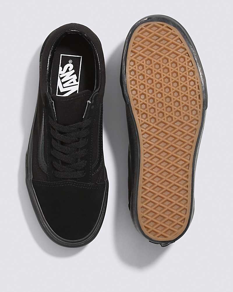 Women's Vans Old Skool Stackform Shoes Black | USA DVU-905723