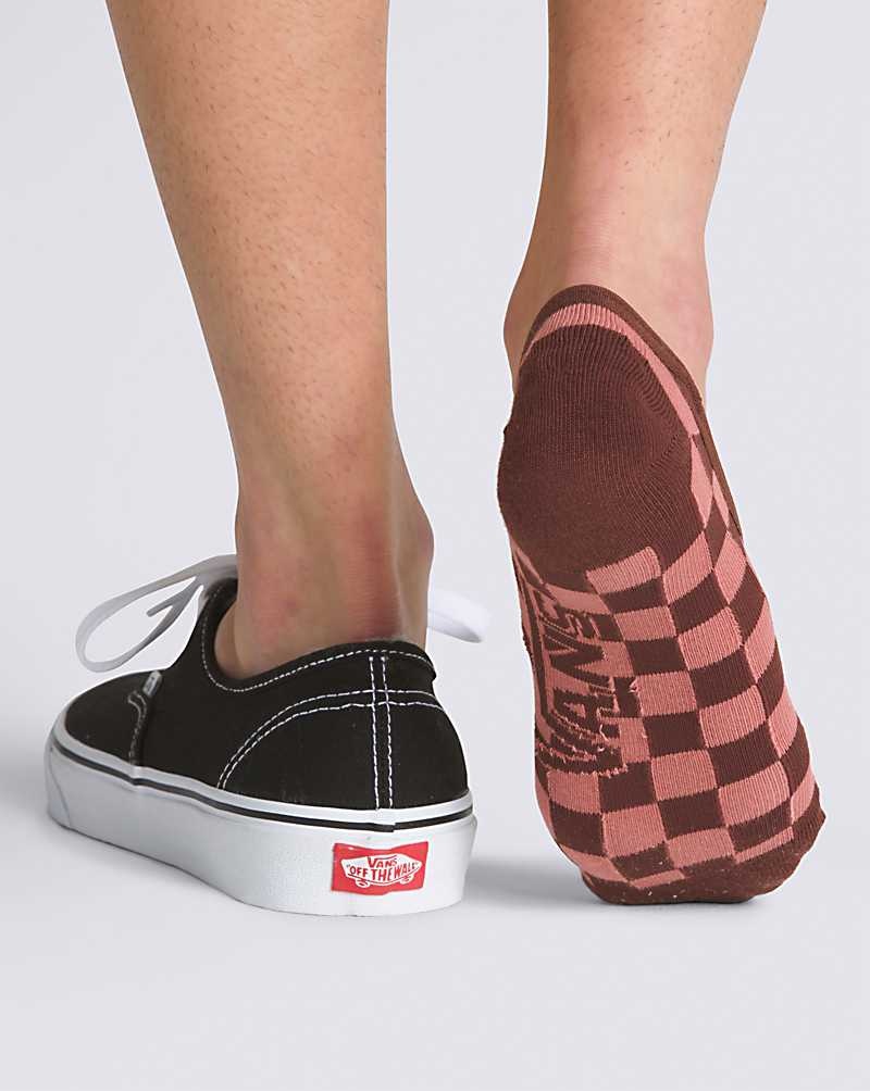 Women's Vans Roadside Canoodle 3-Pack Sock Chocolate | USA CMG-230598