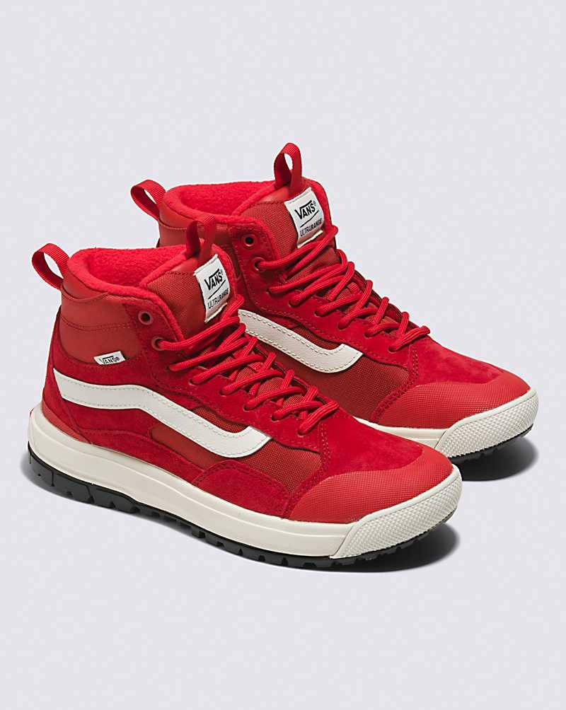 Women's Vans UltraRange EXO Hi MTE-1 Shoes Red | USA UIZ-476201