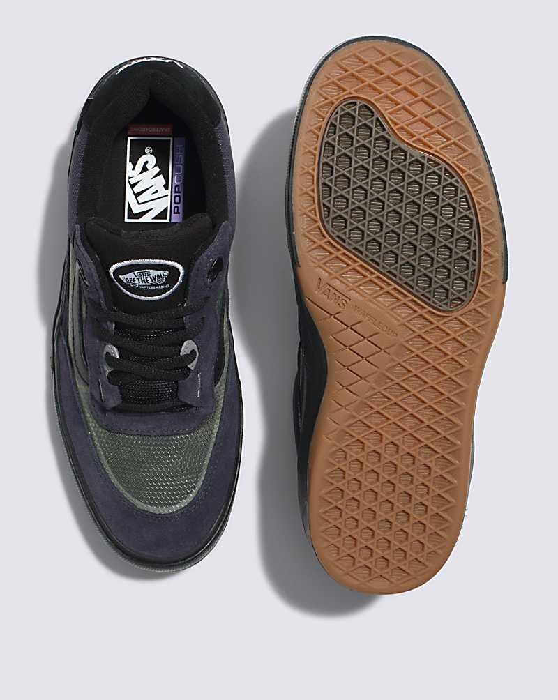 Women's Vans Wayvee Skate Shoes Navy | USA QOV-075498