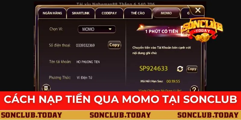 Nạp Tiền, Rút Tiền