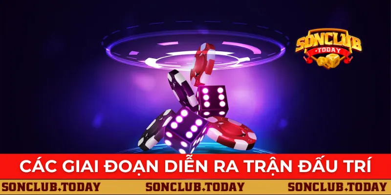 Các giai đoạn diễn ra trận đấu trí